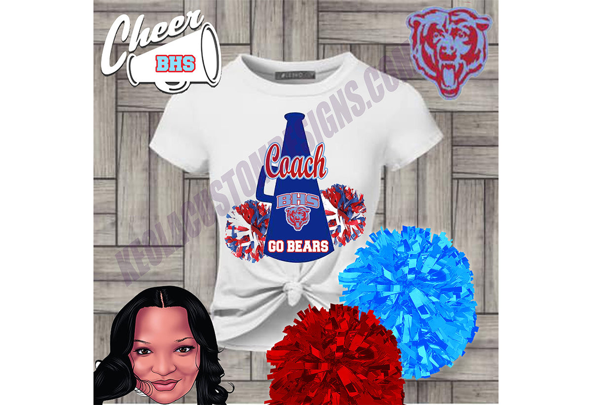 Cheer T-Shirt | BB&K Kustom Prints